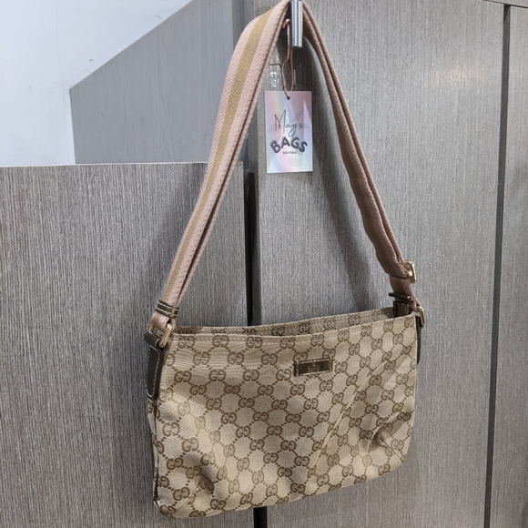 Gucci: Web Ophidia Supreme Strap Messenger Bag